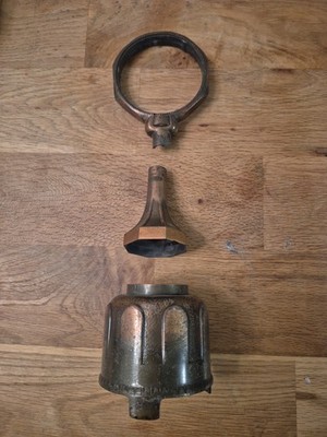Antike Uhr Gehäuseteile Bronze Legierung Dekoration Nacharbeiten Reparatur Wiederverwendung Projekt 