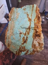 Patagonia AZ Turquoise Rough Specimen Pics Shown Wet Total Weight 8.5lbs