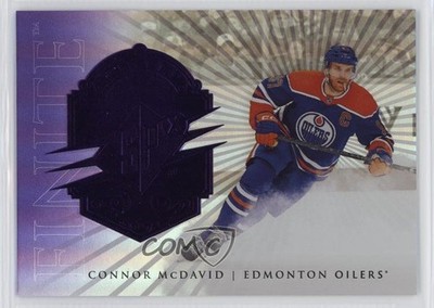 2024-25 SPx Finite Purple 81/99 Connor McDavid #F-24 00d2