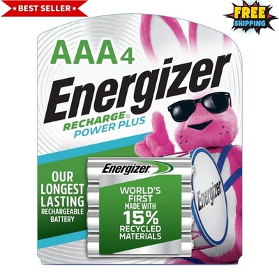 Rechargeable AAA Batteries 800mAh 4 Pack Power Plus
