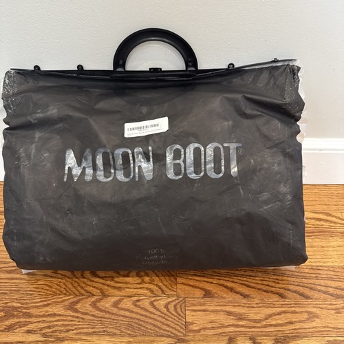 Botas Moon Boot Icon para Clima Frío Nuevas para Mujer M 4 - 7.5 Negras Apres Ski Auténticas - Imagen 4 de 15