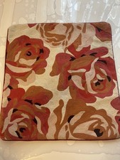 Vintage Nadelspitze/Gobelin Halbkreuz Kissenbezug 50x46cm (49)