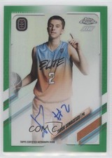 2021 Chrome OTE Overtime Elite Green Refractor 73/75 Tudor Somacescu Auto 11t9