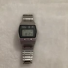 Seiko Men's Vintage Silver Tone Digital Quartz Watch 0634-5009 - NEEDS REPAIR