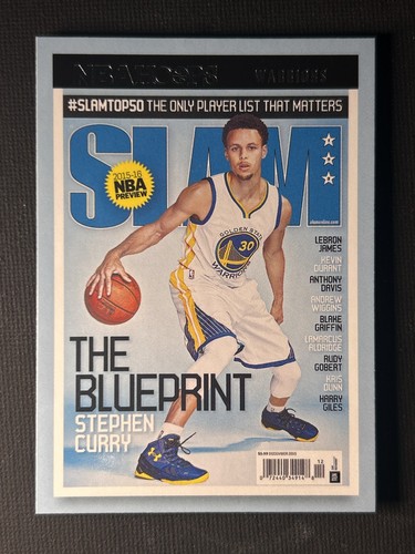 Stephen Curry #193 2021 Panini Hoops SLAM card