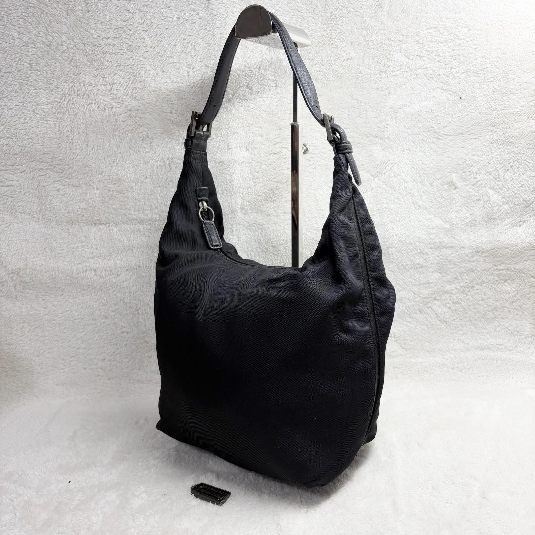 Coach Black Nylon One Shoulder Crossbody Bag m4_0701