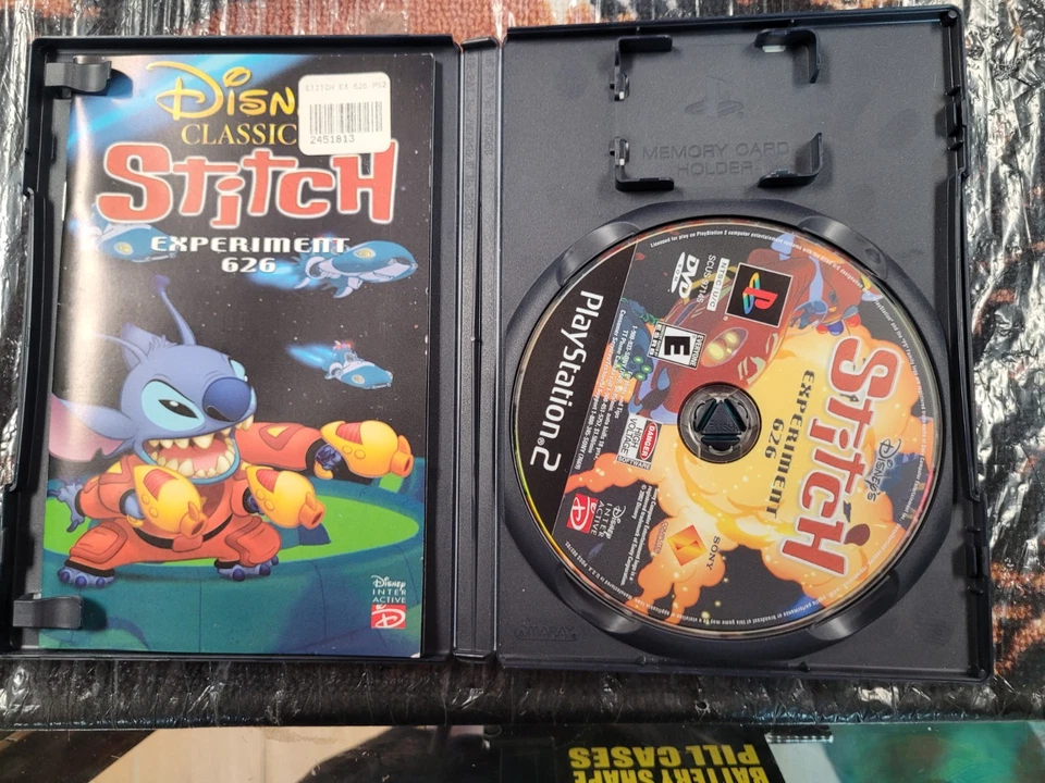 Stitch Experiment 626 Ps2 CIB EN/FR Tested Free Shipping in Canada !! - Image 4 of 4
