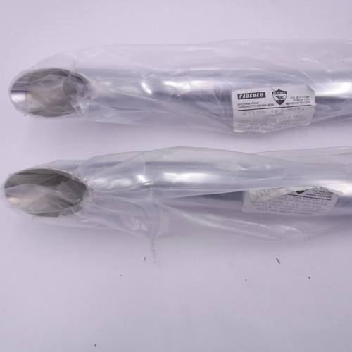 2 Piece Paughco 719A 34" Goose Style Drag Pipes 1-3/4" For 1957-1985 Sportster - Bild 2 von 3