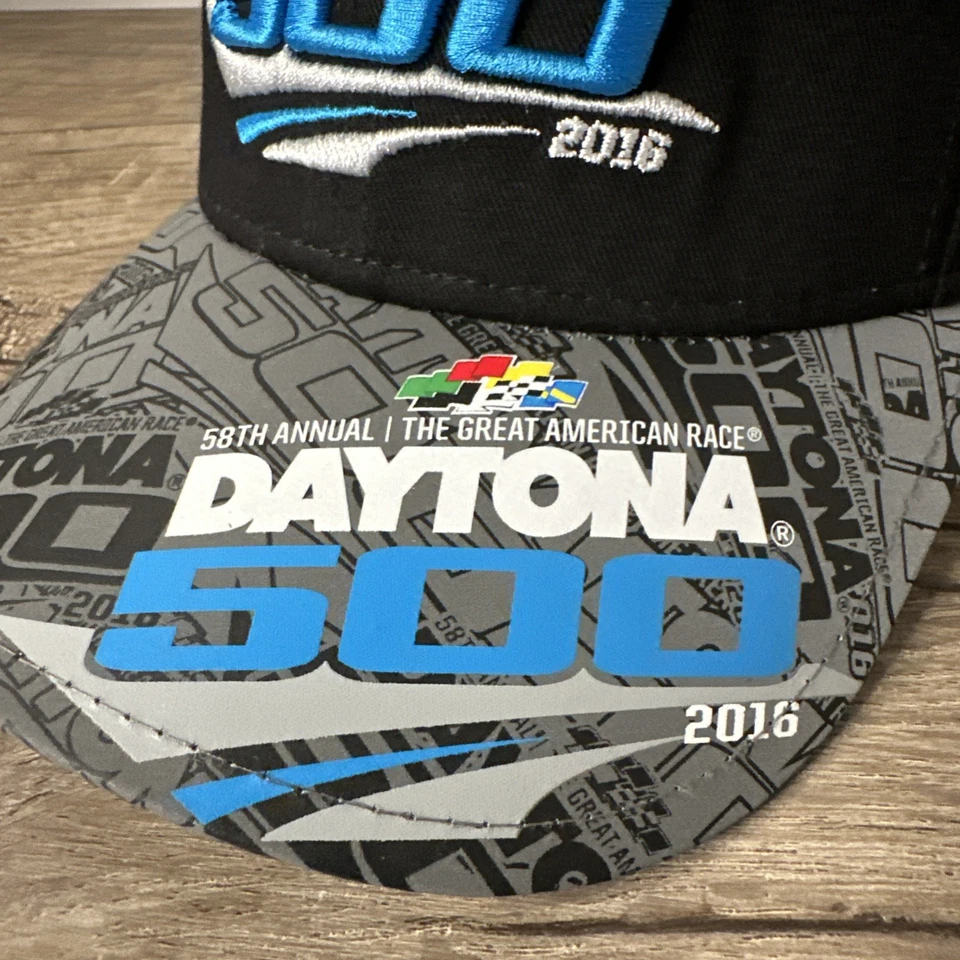 Sombrero Juvenil Daytona 500 2016 (58º Anual) New Era 9FORTY Exclusivo NASCAR Series Foto 2 de 4