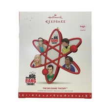 2016 Hallmark The Big Bang Theory Ornament - Sheldon Leonard Penny Howard Raj