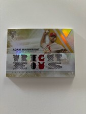2015 TOPPS Triple Threads Adam Wainwright Gold Patch 4/9