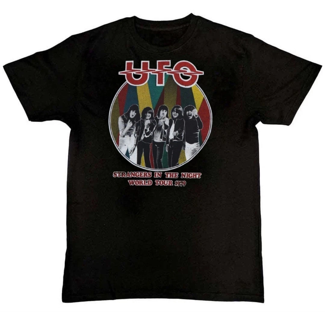 1979 World Tour UFO Band Graphic T-Shirt Unisex
