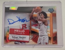 🏀 2025 Bowman Chrome U DYLAN HARPER RC On Card Auto Campus Dorms Signatures SP