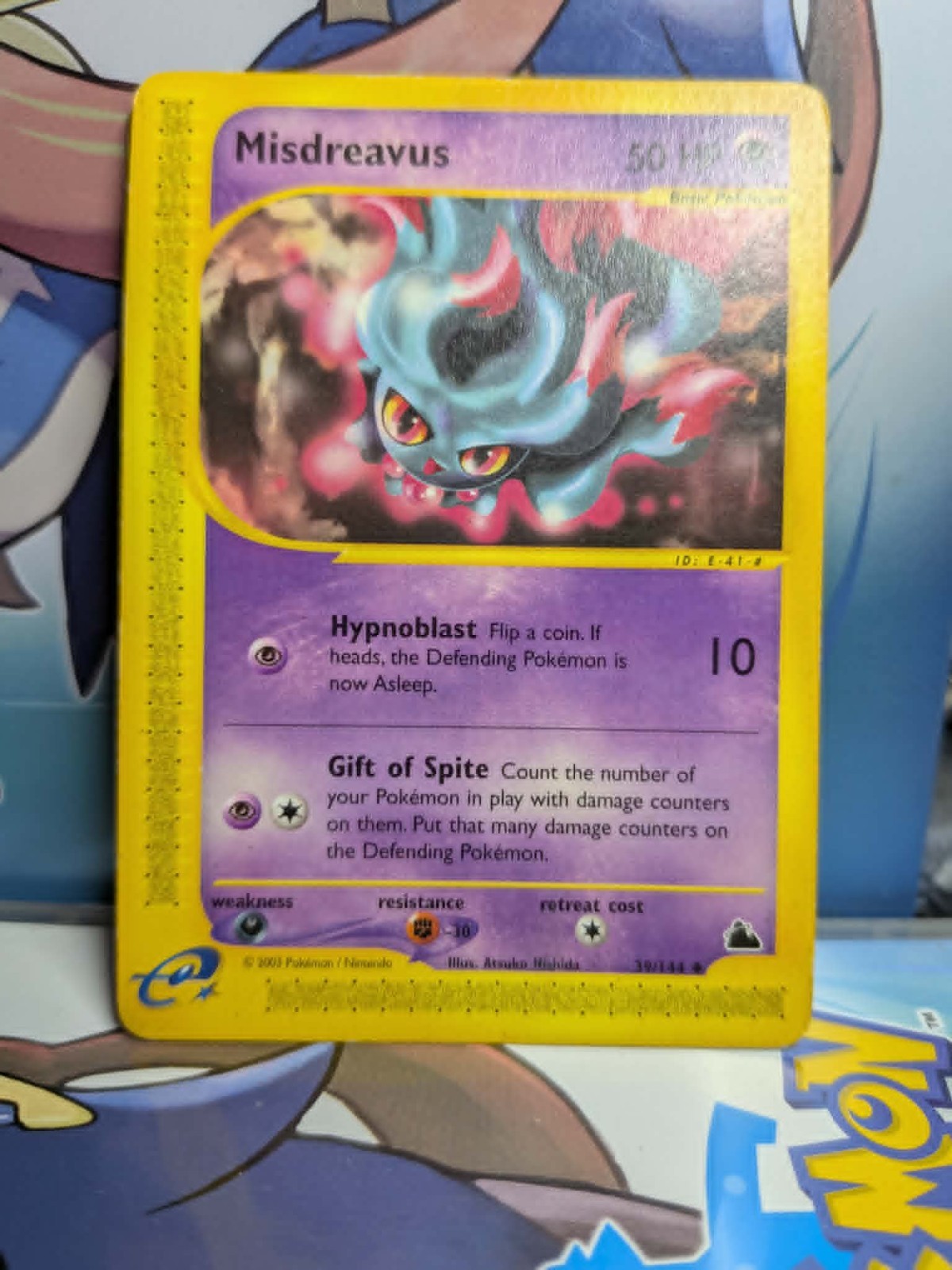 Pokemon TCG Misdreavus 39/144 Skyridge Non Holo Vintage 2003