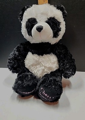 Smithsonian Panda Bear Plush 10'' Cherry Blossom 2019 Stuffed Animal Toy,no Flowe