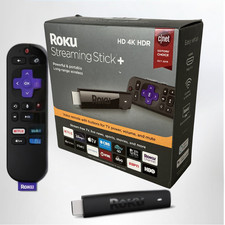 Roku Streaming Stick HD/4K/HDR TV Streaming Device Voice Remote Free Live SEALED