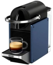 Nespresso Pixie Espresso Machine by De'Longhi, Dark Blue - US Warehouse - new