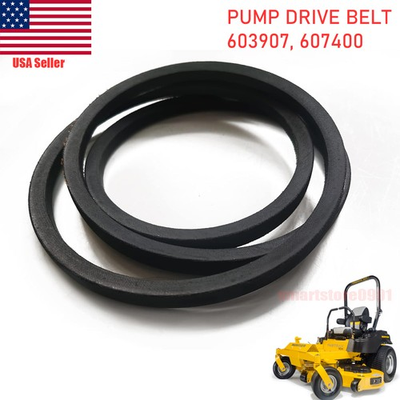 #ad Pump Drive Belt Replaces Hustler 607400 603907 Raptor Limited SD SDX $12.95