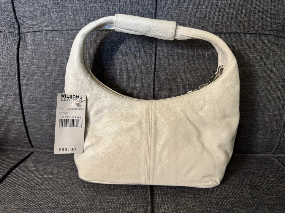 Nuevo bolso de cuero While con líneas de guantes con vellón Foto 3 de 3