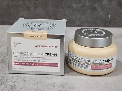 IT Confidence In A Cream Transforming Moisturizing Super Cream 4oz JUMBO RP $89