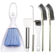 6 Pcs Bird Cage Cleaner Kit, Poop Off Bird Poop Remover, Bird Cage Cleaner