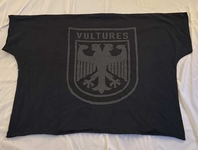 Yeezy Vultures Boxy T-Shirt - Black Kanye West Merch - Size 3 - Authentic