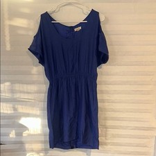 Silence + Noise Women's Blue Mini Dress Size Small Urban Outfitters