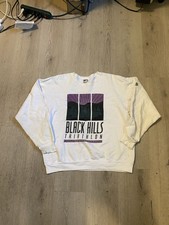 Vintage 1993 Black Hills Triathlon Made In USA Nike Crewneck Size Medium