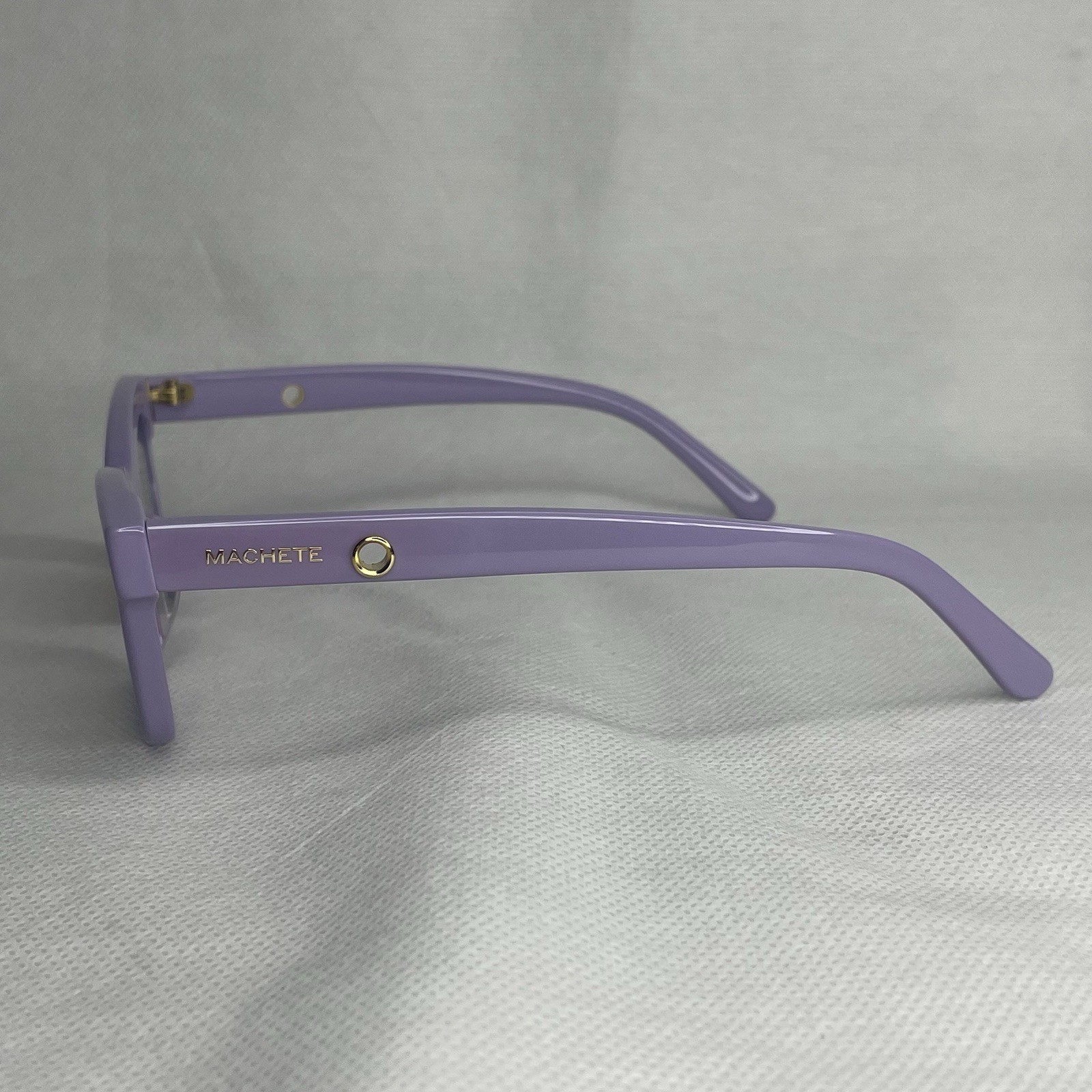 MACHETE Ruby Sunglasses Handmade Violet Italian A… - image 7