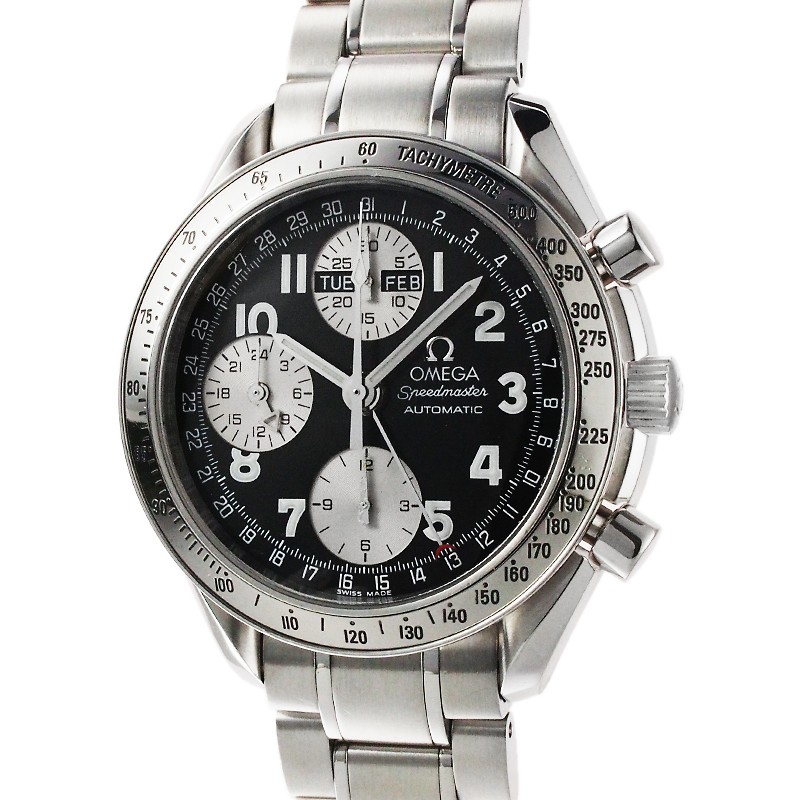 OMEGA Speedmaster Day Date Triple Calendar Chronograph 3523.51 Stainless Steel Watch TO211061