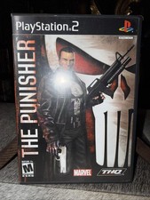 THQ The Punisher (PS2) Action Adventure M  Playstation Game & Case,  - No Manual