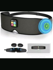 Sleep Mask Bluetooth Wireless Headphones-Zero Eye Pressure, Ideal Side Sleepers