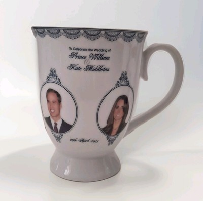 Celebration of Prince William & Kate Middleton Hochzeitstasse Premier Porzellan 