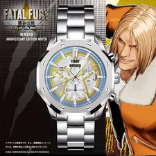 FATAL FURY: City of the Wolves Terry Bogard Chronograph Watch [Presale]