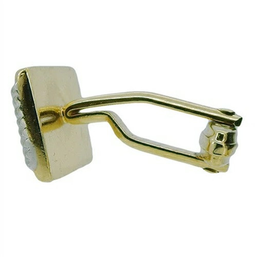 Christian Dior Logoed Rectangle Shape Cufflinks i… - image 12