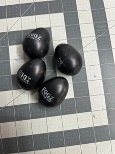 4-pack lot GENUINE EGGZ Rhythm Tech Musical Instrument Egg Shaker Percussion