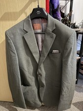 Next Green Men’s 44R Suit Jacket & 36S Trousers Slim Fit