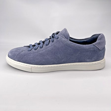 PETER MILLAR Mens SIZE 10 Vantage Lite Suede Sneaker Shoes Blue Pearl NEW 225