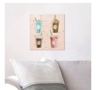 Starbucks Coffee Cups Canvas Wall Art Office, Living Room * — photo 2