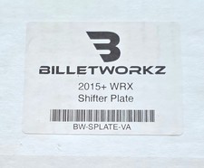 Billetworkz Shifter Plate 2015 Wrx Transmission Part