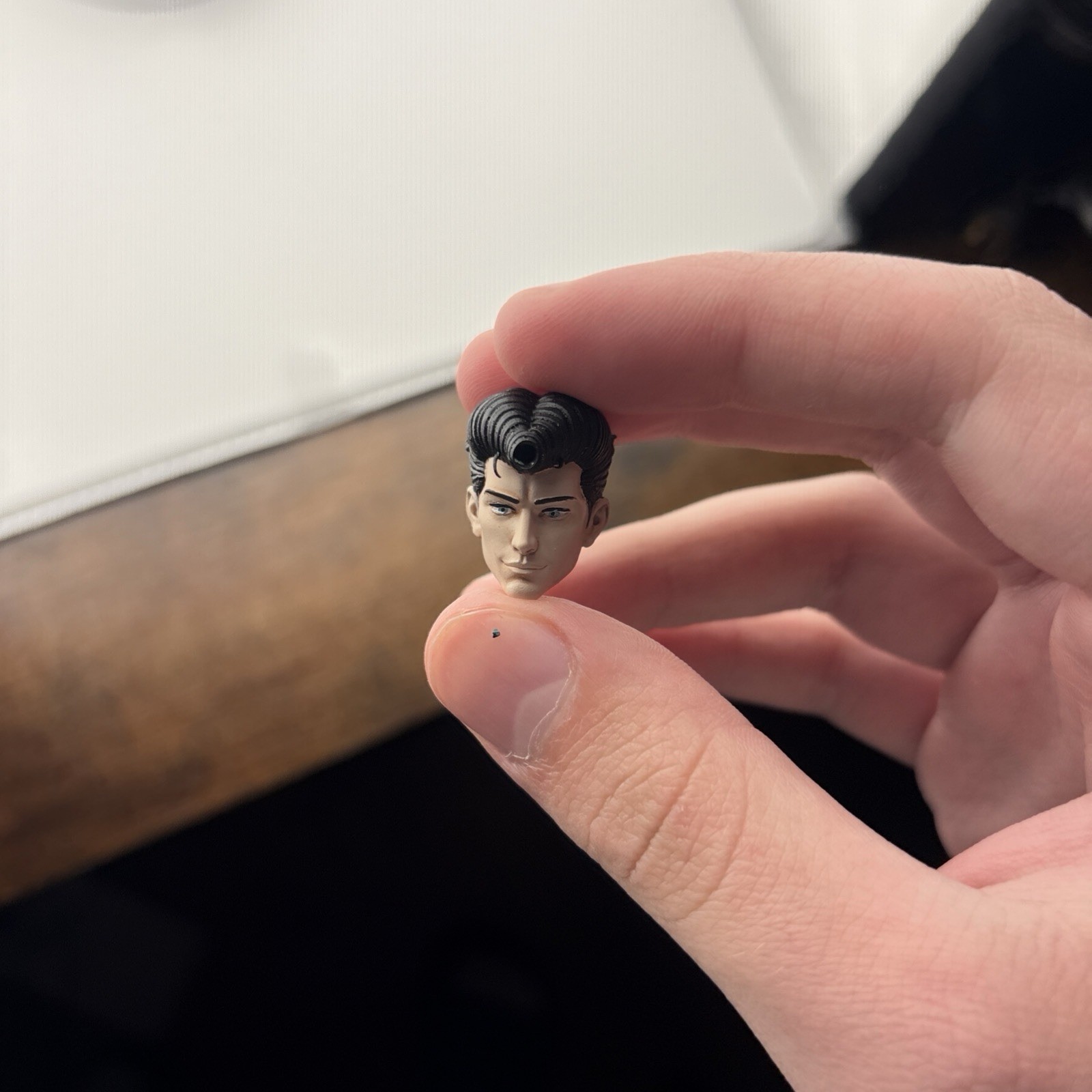 Custom sh figuarts 1/12 ryu action figure head from jujutsu kaisen