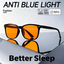 Blue Light Blocking Glasses Red Orange Lens U...