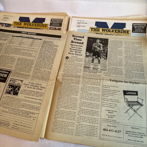 Vintage The Wolverine Zeitung U Of M Buster Stanley Trish Andrew November 1992 - Bild 11 von 14