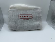 Coach Legacy Brown Pebbled Leather Small Bag convertible Wristlet Purse