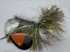 10” Musky Mayhem Double Cowgirl Bluegill Bucktail Spinner Musky Lure
