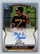 Daniel Montesino Bowman Chrome 2023 Refractor /499 Auto