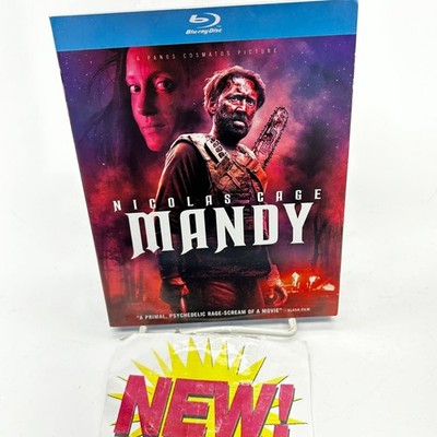Mandy Blu-ray 2018 Nicolas Cage Panos Cosmatos Director's Cut Special Features