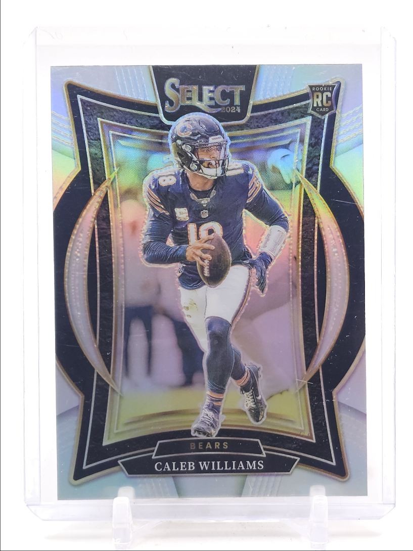 CALEB WILLIAMS 2024 SELECT CONCOURSE ROOKIE SILVER PRIZM BEARS C RC Q4244