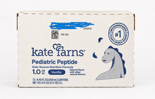 Kate Farms Pediatric Peptide Vanilla 1.0 Cal/Ml 12 Pack EXP Nov 2026