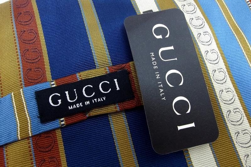GUCCI SCIARPA Scarf Rectangle Blue Multicolor Aut… - image 7